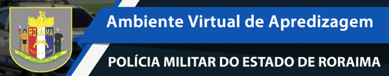 Logótipo de Ambiente Virtual de Aprendizagem - Polícia Militar de Roraima